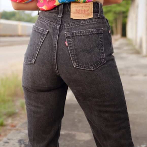 Levi's 512 Vintage Taper Leg Jeans Black